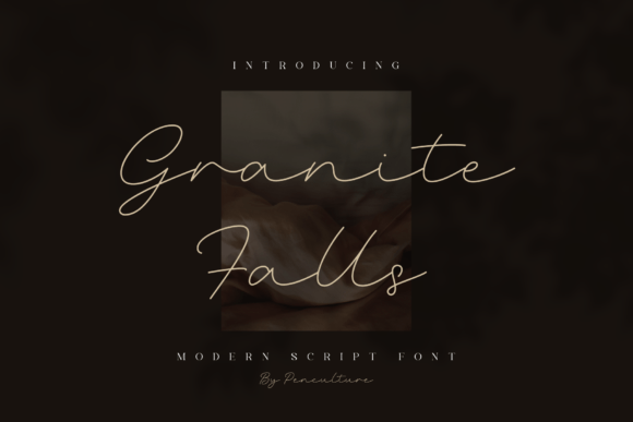 Granite Falls: A Modern Font for Sophisticated Branding Projects