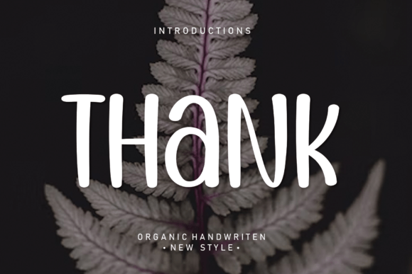 How Thank Font Elevates Small Business Branding with Elegance and Clarity