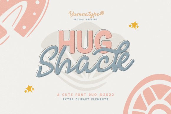 Hug Shack: A Joyful Font Duo for Thoughtful Editorial Design