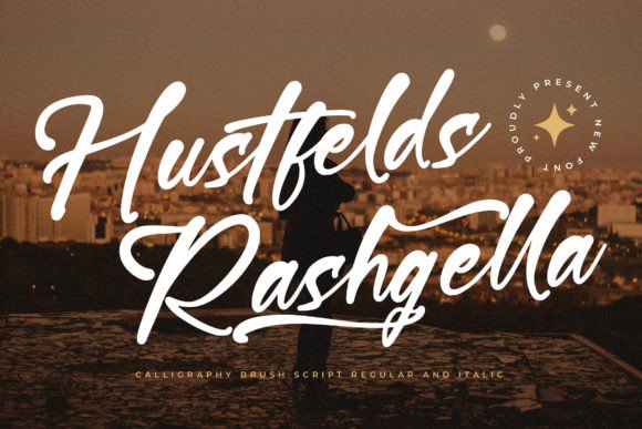 Hustfelds Rashgella: A Script Font That Elevates Small Business Branding
