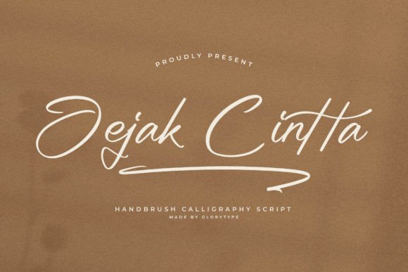 Jejak Cintta: A Handwritten Font That Elevates Modern Web Design