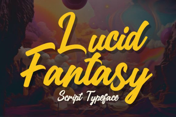 Lucid Fantasy Font: Elevate Your Brand with Elegant Script Typography