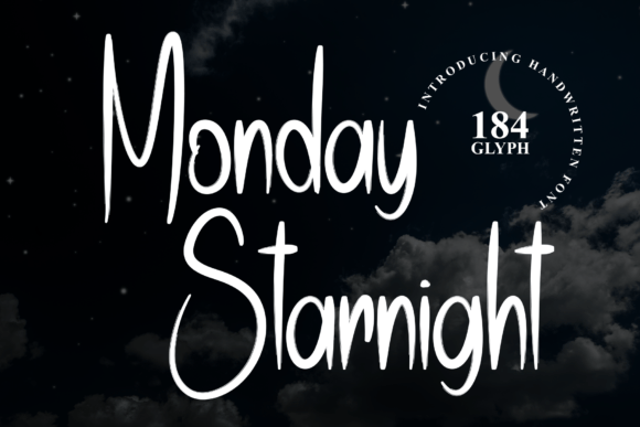 Monday Starnight: A Sweet Script Font for Scroll-Stopping Digital Campaigns