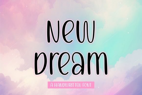 New Dream: A Stylish Script Font for Crafters and Makers