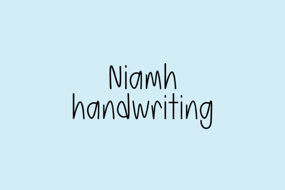 Niamh: A Whimsical Handwritten Font for Editorial Charm