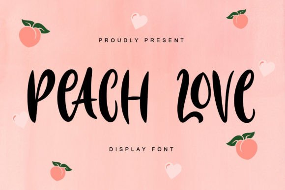Peach Love: A Handwritten Font for Editorial Design and Digital Publishing