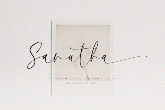Sanatha: A Handwritten Script Font That Elevates Editorial Design