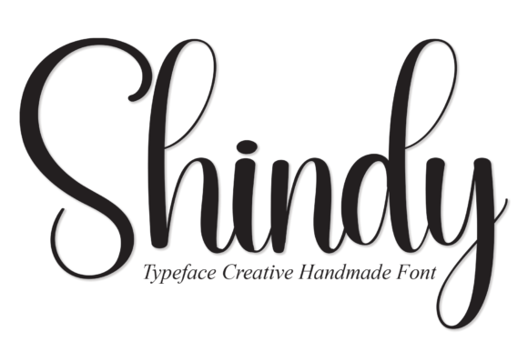 Shindy: A Handwritten Font That Elevates Your Brand’s Personality