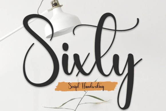 Sixty: A Stylish Handwritten Font for Modern Branding Projects