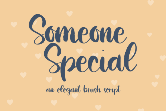 Someone Special: A Handwritten Font for Crafters and Makers