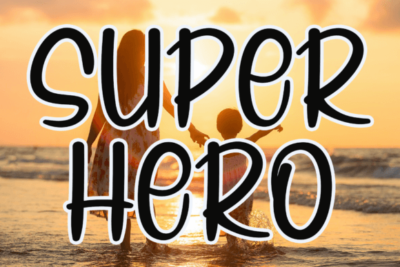 Super Hero: A Designer’s Take on This Bold Script Font
